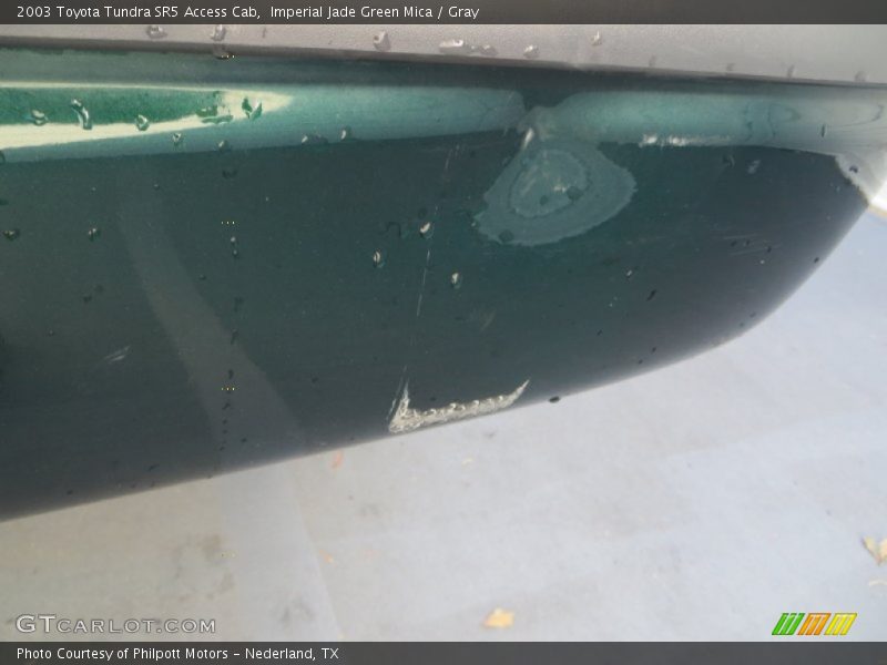 Imperial Jade Green Mica / Gray 2003 Toyota Tundra SR5 Access Cab