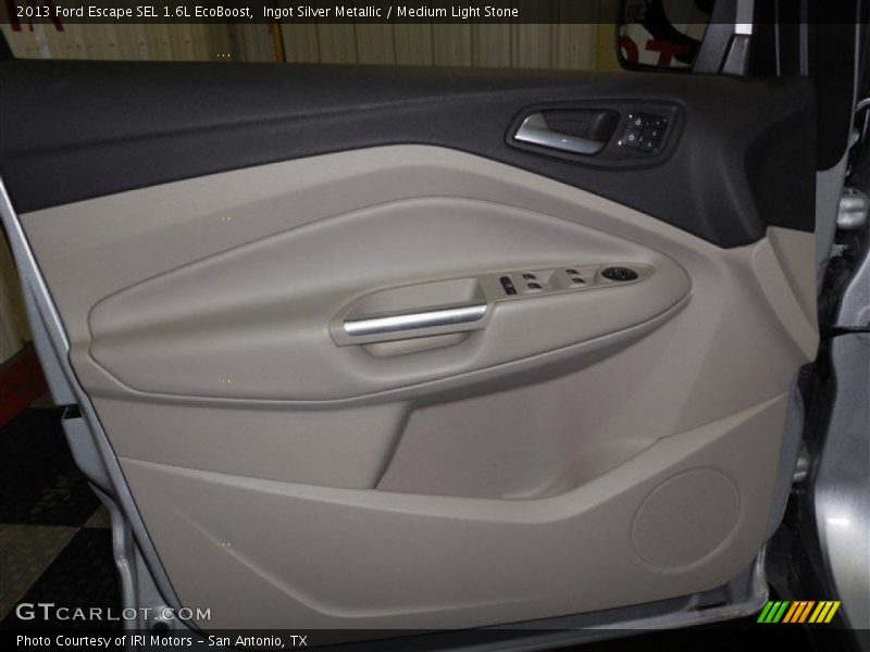 Ingot Silver Metallic / Medium Light Stone 2013 Ford Escape SEL 1.6L EcoBoost