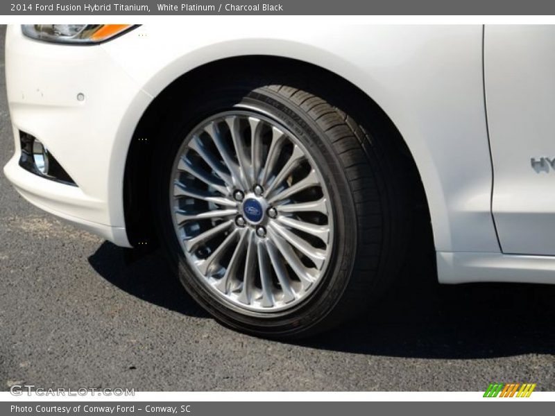  2014 Fusion Hybrid Titanium Wheel