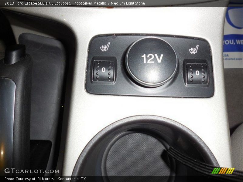 Ingot Silver Metallic / Medium Light Stone 2013 Ford Escape SEL 1.6L EcoBoost
