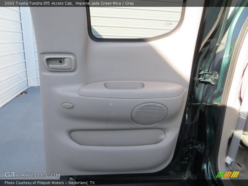 Imperial Jade Green Mica / Gray 2003 Toyota Tundra SR5 Access Cab