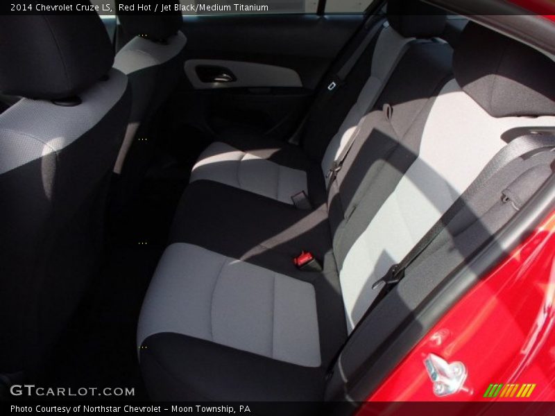 Red Hot / Jet Black/Medium Titanium 2014 Chevrolet Cruze LS