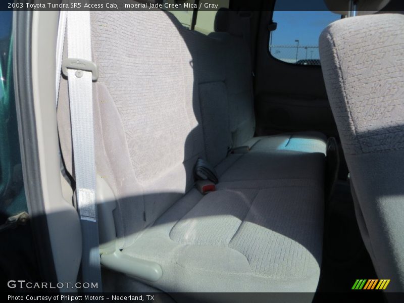 Imperial Jade Green Mica / Gray 2003 Toyota Tundra SR5 Access Cab