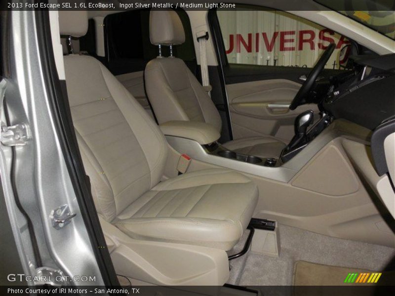 Ingot Silver Metallic / Medium Light Stone 2013 Ford Escape SEL 1.6L EcoBoost