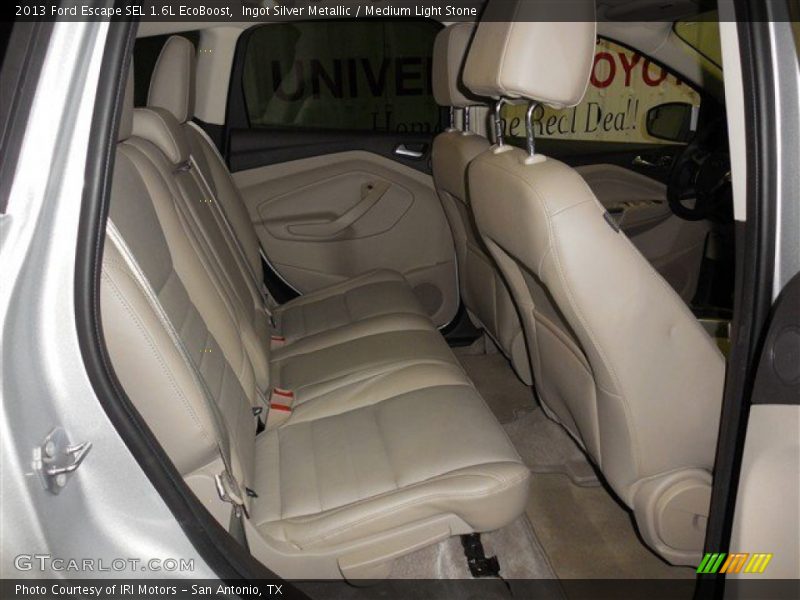Ingot Silver Metallic / Medium Light Stone 2013 Ford Escape SEL 1.6L EcoBoost