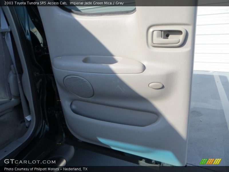 Imperial Jade Green Mica / Gray 2003 Toyota Tundra SR5 Access Cab