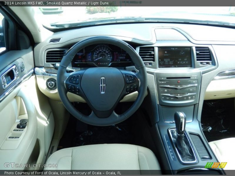 Smoked Quartz Metallic / Light Dune 2014 Lincoln MKS FWD
