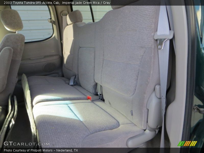 Imperial Jade Green Mica / Gray 2003 Toyota Tundra SR5 Access Cab
