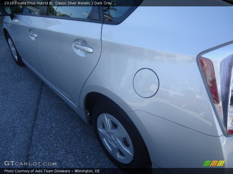 Classic Silver Metallic / Dark Gray 2010 Toyota Prius Hybrid III