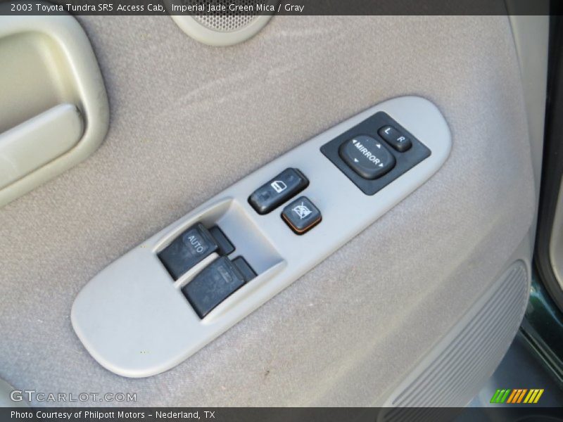 Imperial Jade Green Mica / Gray 2003 Toyota Tundra SR5 Access Cab