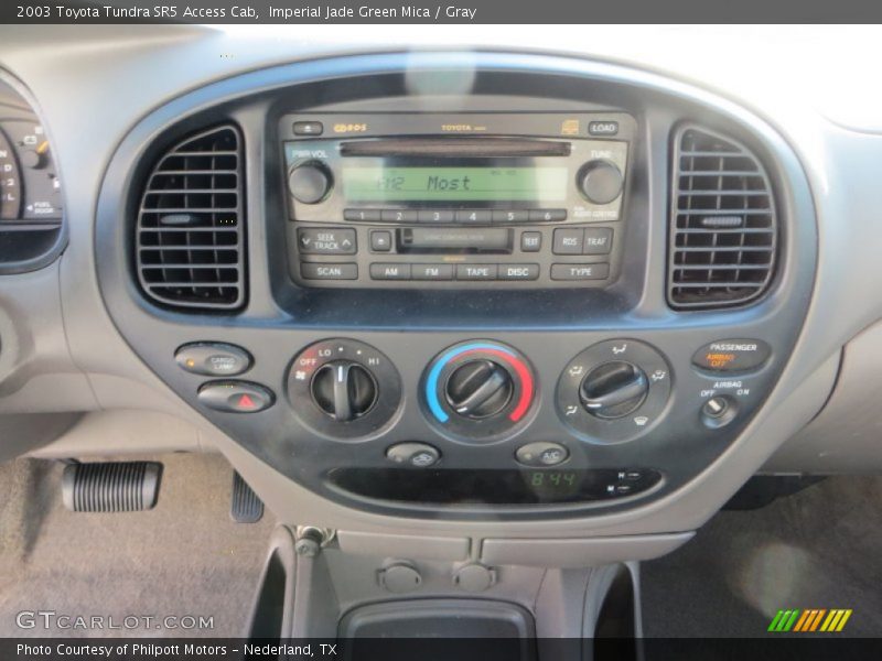 Imperial Jade Green Mica / Gray 2003 Toyota Tundra SR5 Access Cab