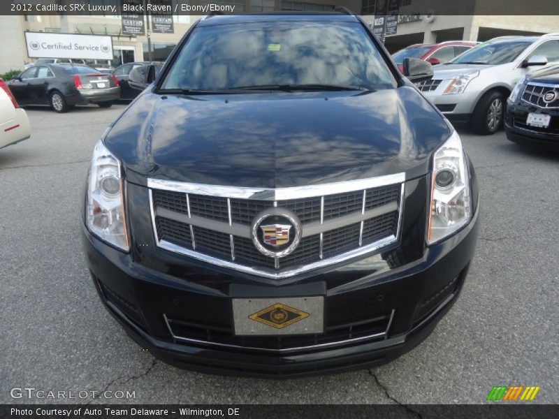 Black Raven / Ebony/Ebony 2012 Cadillac SRX Luxury