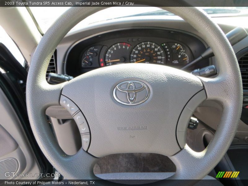 Imperial Jade Green Mica / Gray 2003 Toyota Tundra SR5 Access Cab