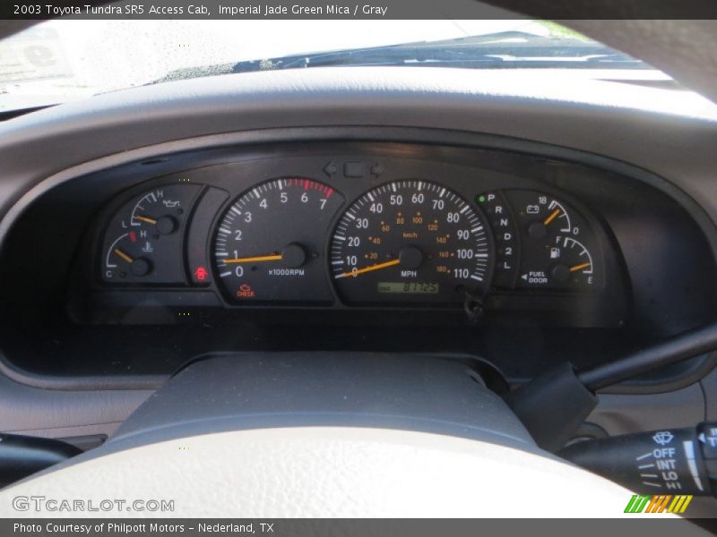 Imperial Jade Green Mica / Gray 2003 Toyota Tundra SR5 Access Cab