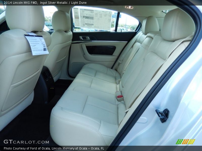 Rear Seat of 2014 MKS FWD