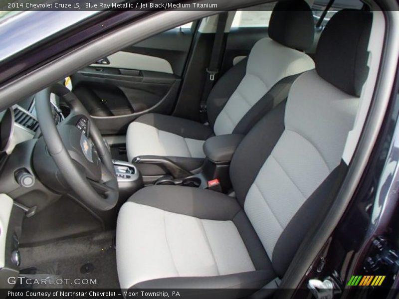 Blue Ray Metallic / Jet Black/Medium Titanium 2014 Chevrolet Cruze LS