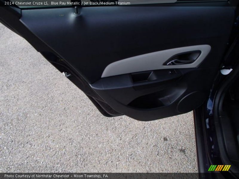 Blue Ray Metallic / Jet Black/Medium Titanium 2014 Chevrolet Cruze LS