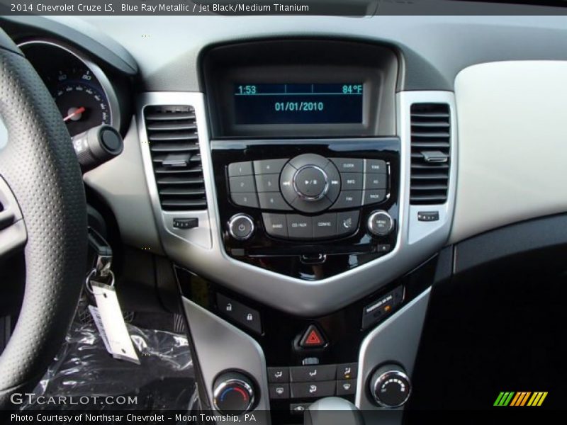 Blue Ray Metallic / Jet Black/Medium Titanium 2014 Chevrolet Cruze LS