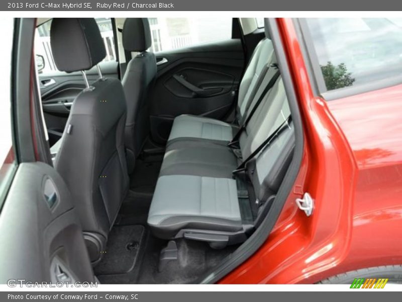 Ruby Red / Charcoal Black 2013 Ford C-Max Hybrid SE