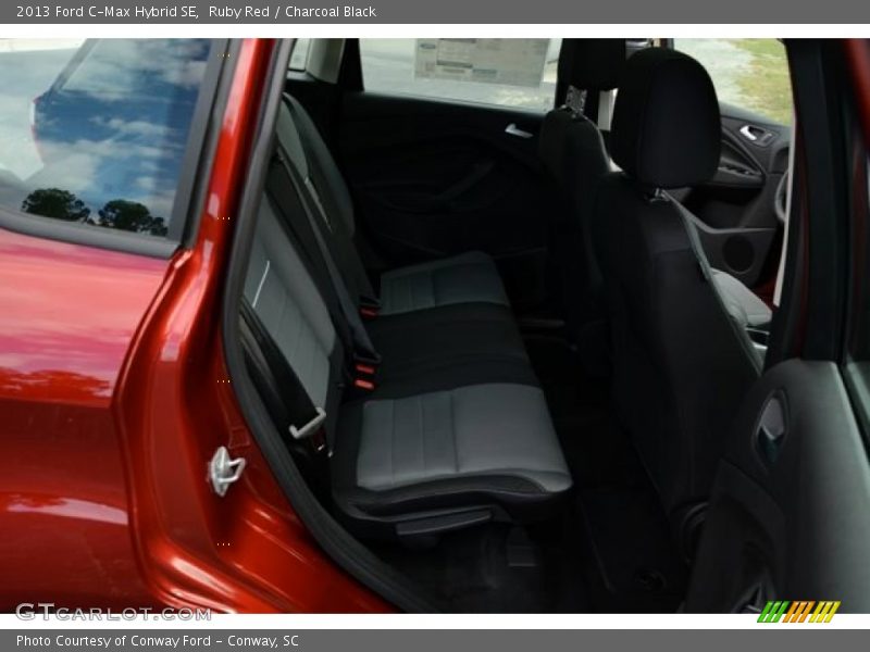 Ruby Red / Charcoal Black 2013 Ford C-Max Hybrid SE