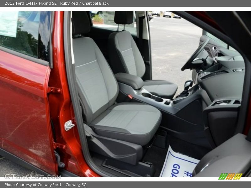 Ruby Red / Charcoal Black 2013 Ford C-Max Hybrid SE