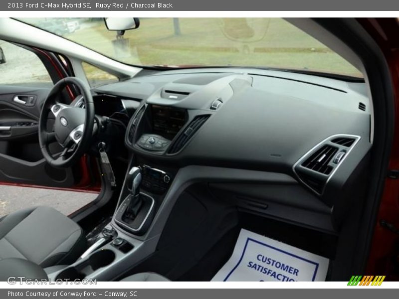 Ruby Red / Charcoal Black 2013 Ford C-Max Hybrid SE
