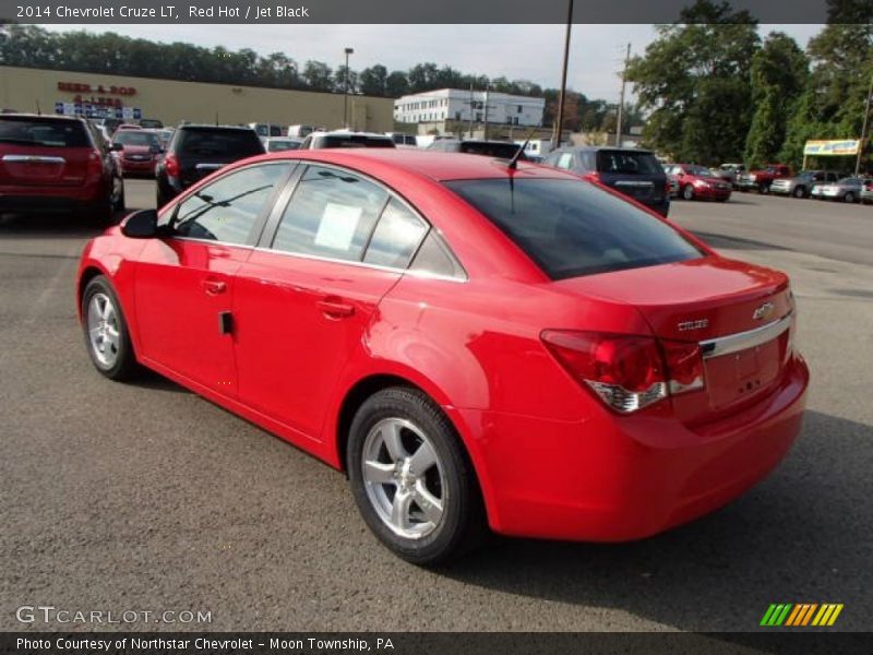 Red Hot / Jet Black 2014 Chevrolet Cruze LT