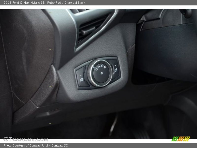 Ruby Red / Charcoal Black 2013 Ford C-Max Hybrid SE