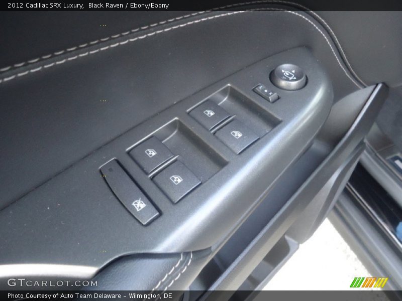 Black Raven / Ebony/Ebony 2012 Cadillac SRX Luxury