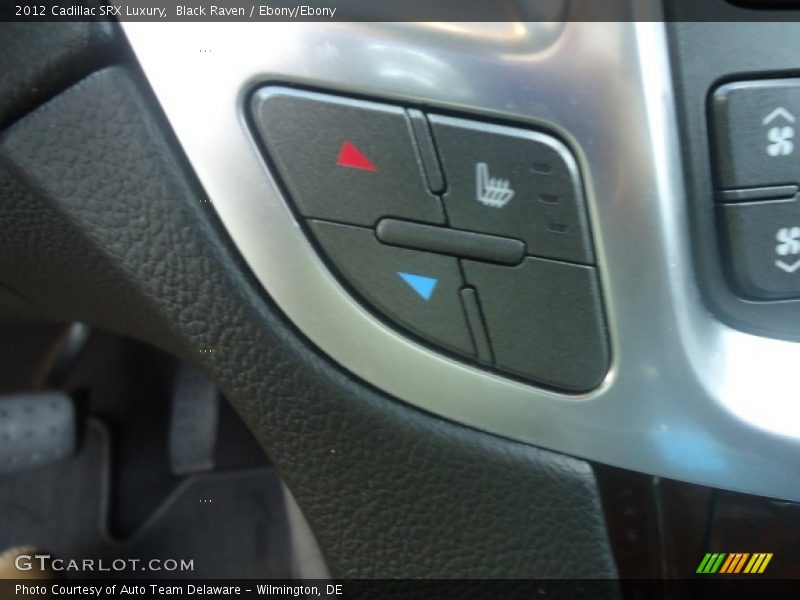 Black Raven / Ebony/Ebony 2012 Cadillac SRX Luxury