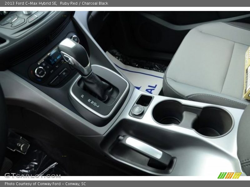 Ruby Red / Charcoal Black 2013 Ford C-Max Hybrid SE