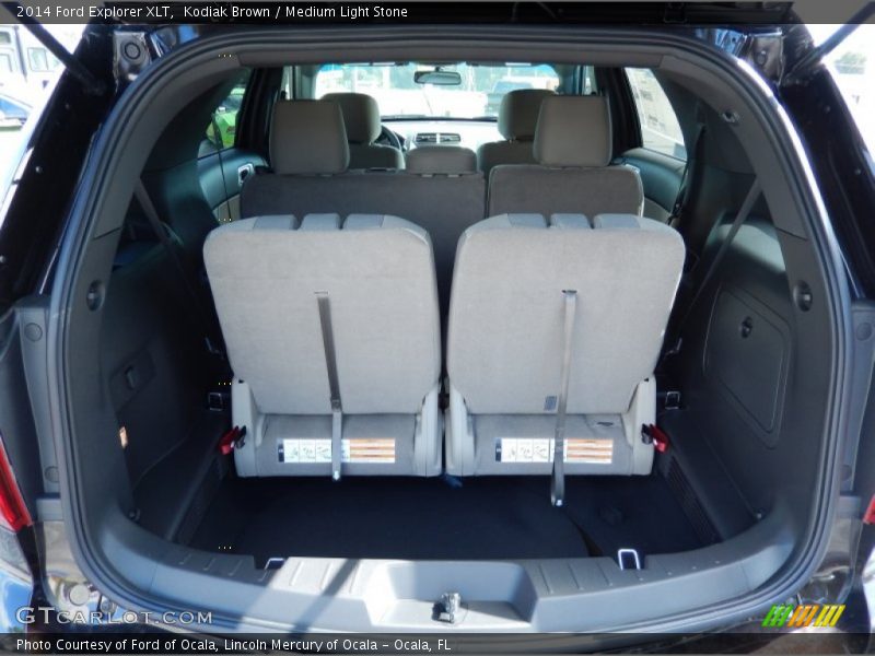 Kodiak Brown / Medium Light Stone 2014 Ford Explorer XLT
