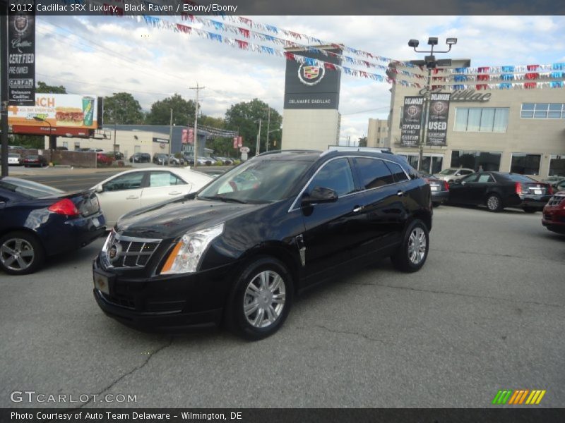 Black Raven / Ebony/Ebony 2012 Cadillac SRX Luxury