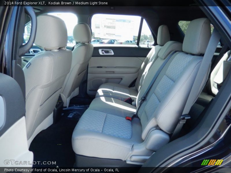 Kodiak Brown / Medium Light Stone 2014 Ford Explorer XLT