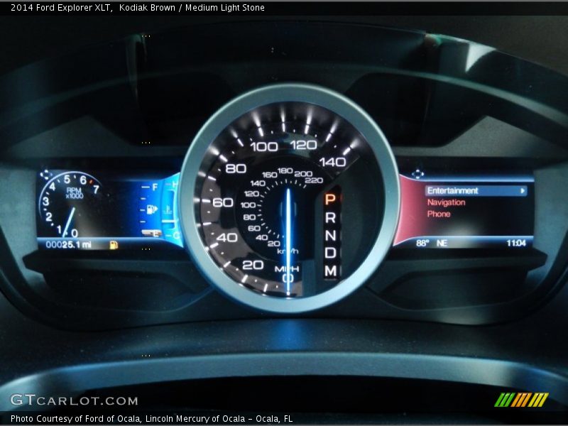 Kodiak Brown / Medium Light Stone 2014 Ford Explorer XLT