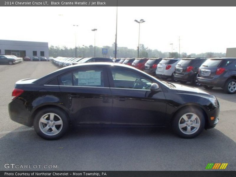 Black Granite Metallic / Jet Black 2014 Chevrolet Cruze LT