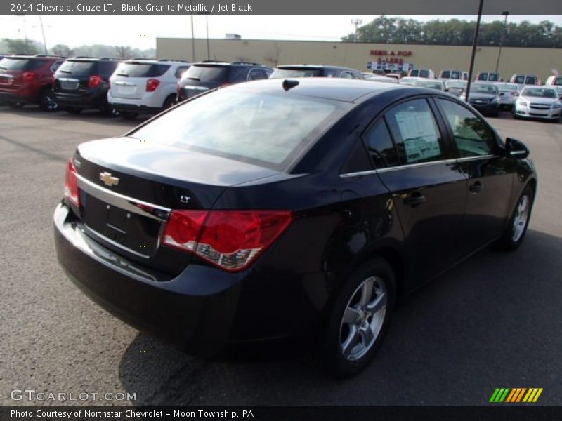 Black Granite Metallic / Jet Black 2014 Chevrolet Cruze LT