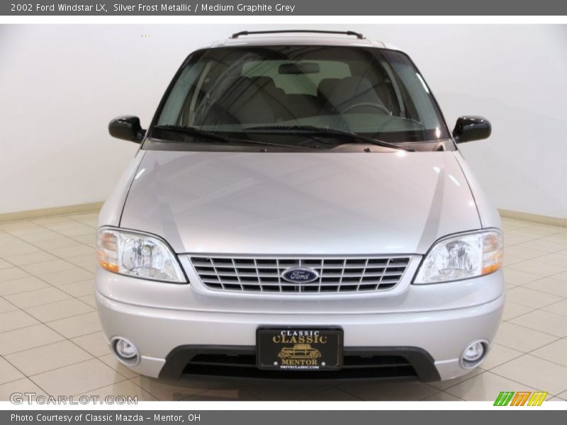 Silver Frost Metallic / Medium Graphite Grey 2002 Ford Windstar LX