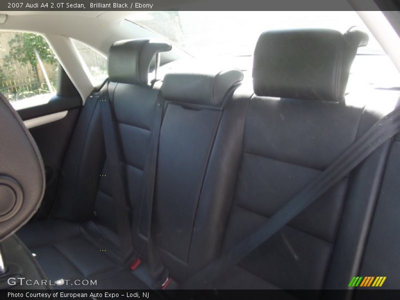 Brilliant Black / Ebony 2007 Audi A4 2.0T Sedan