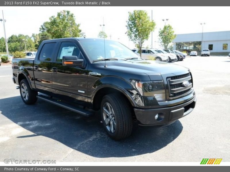 Tuxedo Black Metallic / Black 2013 Ford F150 FX2 SuperCrew