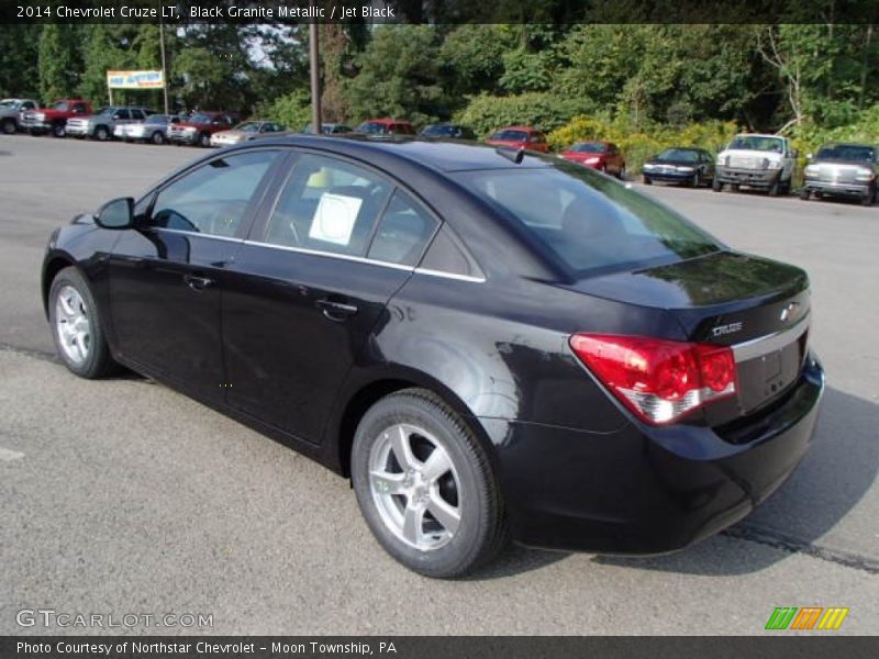 Black Granite Metallic / Jet Black 2014 Chevrolet Cruze LT