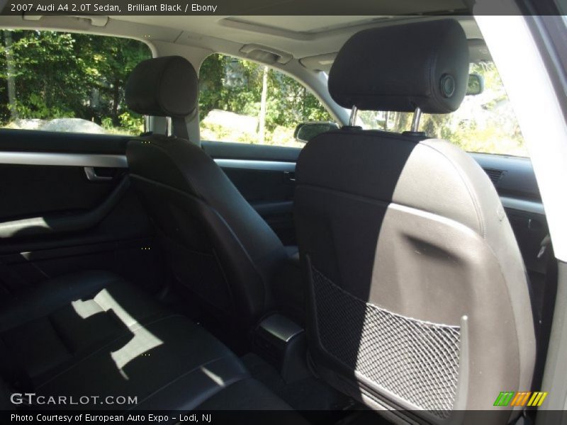 Brilliant Black / Ebony 2007 Audi A4 2.0T Sedan