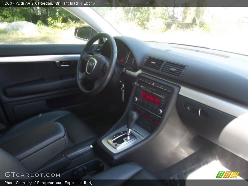Brilliant Black / Ebony 2007 Audi A4 2.0T Sedan