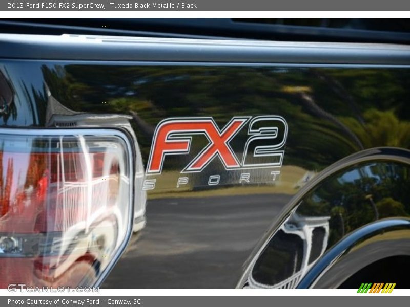 Tuxedo Black Metallic / Black 2013 Ford F150 FX2 SuperCrew