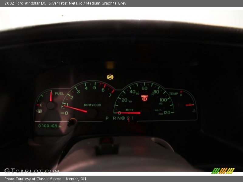 Silver Frost Metallic / Medium Graphite Grey 2002 Ford Windstar LX