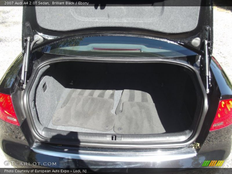 Brilliant Black / Ebony 2007 Audi A4 2.0T Sedan