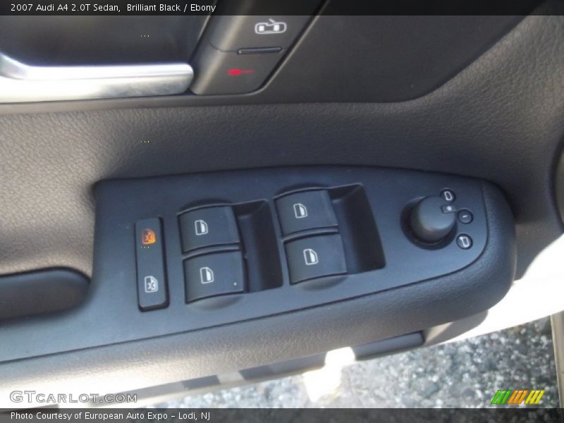 Brilliant Black / Ebony 2007 Audi A4 2.0T Sedan