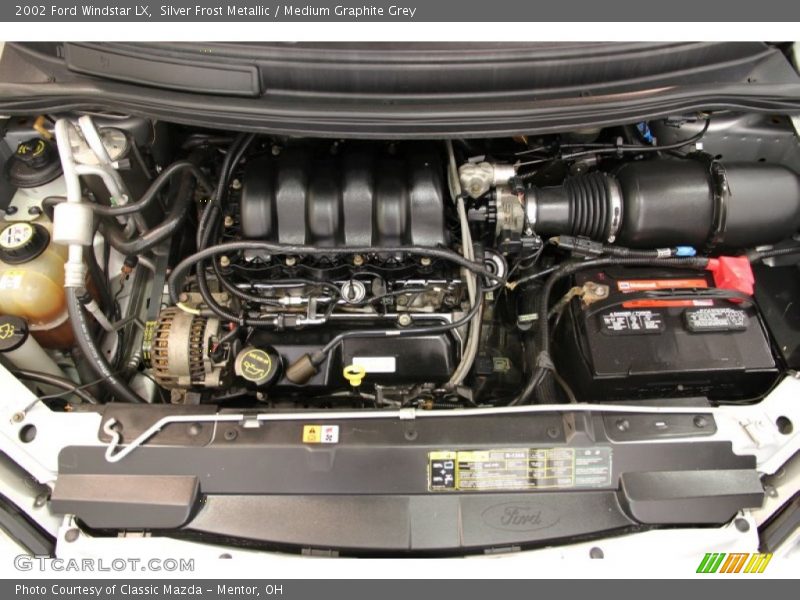 Silver Frost Metallic / Medium Graphite Grey 2002 Ford Windstar LX