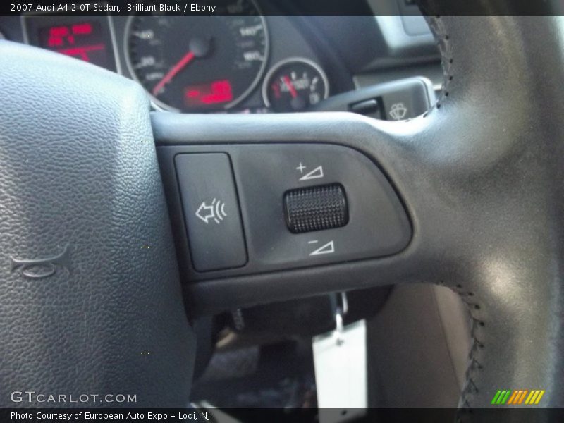 Brilliant Black / Ebony 2007 Audi A4 2.0T Sedan