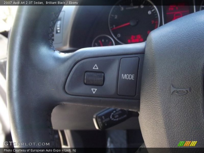 Brilliant Black / Ebony 2007 Audi A4 2.0T Sedan